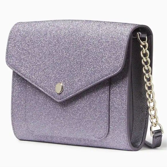 NWT KATE SPADE GLITTER CONVERTIBLE BAG - Picture 11 of 15